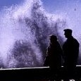 Coup de mer en 1989 à Menton