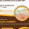 Conférence à Cagnes-sur-Mer le 10 décembre