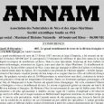 Conférence à l'ANNAM